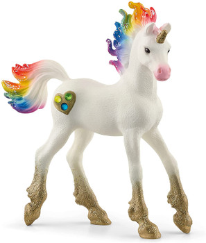 Schleich Bayala Rainbow Love Unicorn Foal Toy Figure 70727