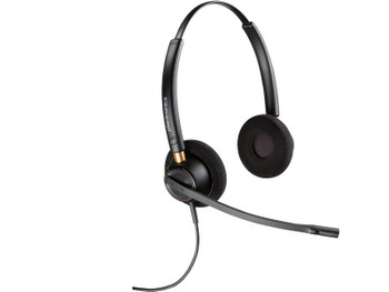 Hp Poly Encorepro Hw520d 6 Pin Quick Disconnect Noise Cancelling Stereo Headset 783P5AA