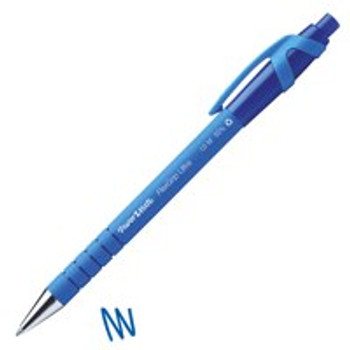 Paper Mate Flexgrip Ultra Retractable Ballpoint Pen 1.0Mm Tip 0.5Mm Line Blue Pa S0190433