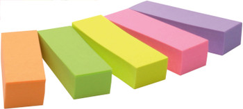 Post-It Note Paper Index Flags Repositionable 15X50mm 5X100 Tabs Assorted Colour 7100172770