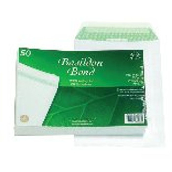 Basildon Bond C5 Pocket Envelope Plain White Pack of 50 B80277 JDB80277