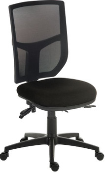 Ergo Comfort Mesh Back Ergonomic Operator Office Chair Without Arms Black 9500ME 9500MESH-BLK