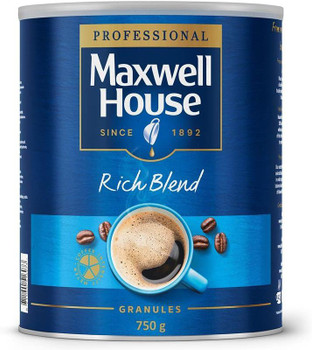 Maxwell House Instant Coffee Granules 750G Single Tin 4032034
