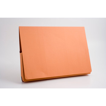 Guildhall Legal Wallet Manilla 356X254mm Full Flap 315Gsm Orange Pack 50 PW3-ORGZ