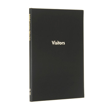 Guildhall Company Visitors Book A4 160 Pages Blue T253Z T253Z