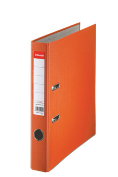 Esselte Essentials Lever Arch File Polypropylene A4 50Mm Spine Width Orange Pack 81171