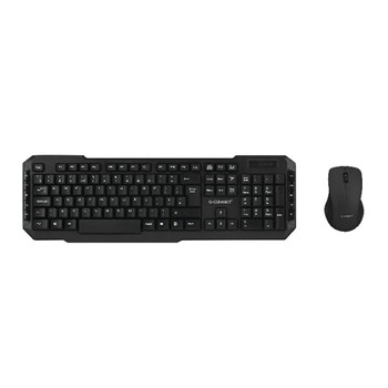 Q-Connect Wireless Keyboard/Mouse Black KF15397 KF15397