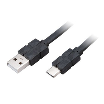 Akasa Proslim Usb 2.0 Type-C To Type-A Charging & Sync Cable 30Cm AK-CBUB43-03BK