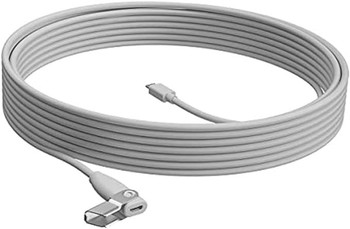 Logitech Rally Mic Pod 10M Off White Extension Cable 952-000047