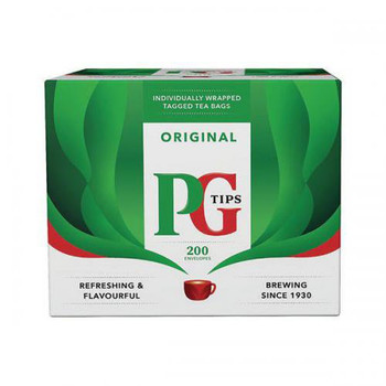 Pg Tips Tea Bag Enveloped Pack 200 - 800396 0800396