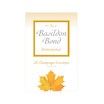 Basildon Bond Champagne Envelope 95 x 143mm Pack of 200 100080069 JD90423