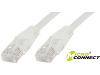 MicroConnect B-UTP603W U/UTP CAT6 3M White PVC B-UTP603W