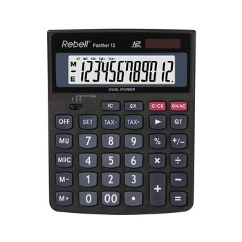 Rebell Panther 12 BX Desktop Calculator RE-PANTHER 12 BX SH50428