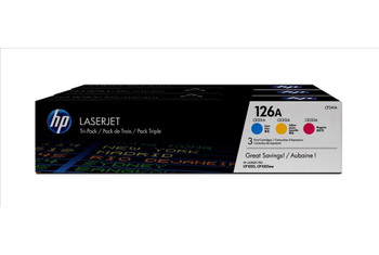 Hp 126A Multipack Standard Capacity Toner 3X 1K Pages for Hp Laserjet Pro 100/Cp CF341A