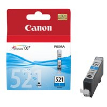 Canon Cli521c Cyan Standard Capacity Ink Cartridge 9Ml - 2934B001 2934B001