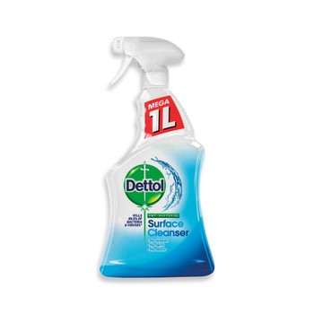 Dettol Surface Cleaner Trigger Spray No Fragrance 1L Pack of 6 3165417 RK80167