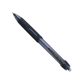 Uni-Ball Sn-220 Power Tank Broad Retractable Ballpoint Pens Black Pack 12 768184 768184000
