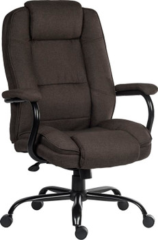 Goliath Duo Heavy Duty Fabric Executive Office Chair Brown 6992 6992