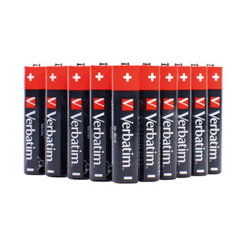 Verbatim AAA Alkaline Batteries Pack of 24 49504 VM49504