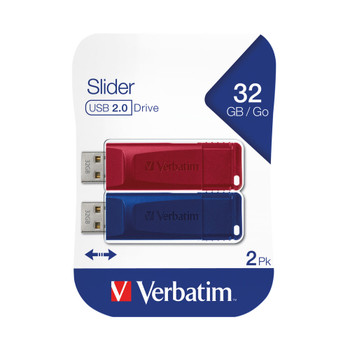 Verbatim Store n Go USB 2.0 32GB Pack of 2 49327 VM49327