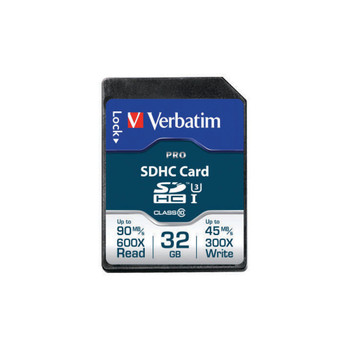 Verbatim Pro SDHC Memory Card Class 10 32GB 47021 VM47021