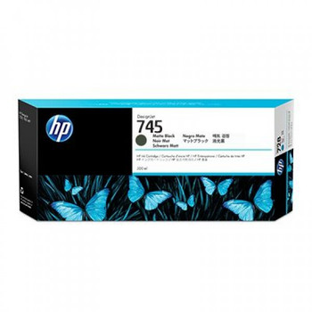 Hp 745 Matte Black Standard Capacity Ink Cartridge 300Ml - F9K05A F9K05A