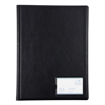 Guildhall A4 Display Book 12 Pocket Black CDB12Z