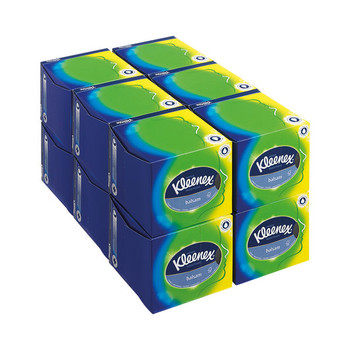 Kleenex Balsam Facial Tissues Cube 56 Sheets Pack of 12 8825 KC03377