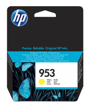 Hp 953 Yellow Standard Capacity Ink Cartridge 10Ml for Hp Officejet Pro 8210/871 F6U14AE