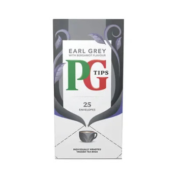 Pg Tips Earl Grey Tea Bag Enveloped Pack 25 - 800398 0800398