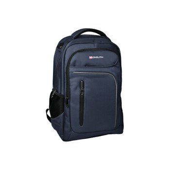 Monolith 15.6 " Business Commuter Backpack USB/Headphone Port Padded Pocket Navy HM03449