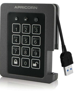 Apricorn ASSD-3PL256-480F SSD 480GB Aegis Padlock ASSD-3PL256-480F