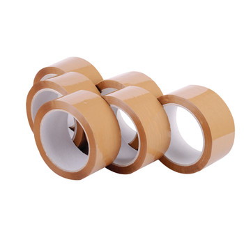 Polypropylene Packaging Tape 48mmx66m Brown Pack of 6 7671 RY03774