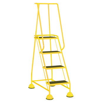 Yellow 4 Tread Step Ladder Load capacity: 125kg 385141 SBY29299