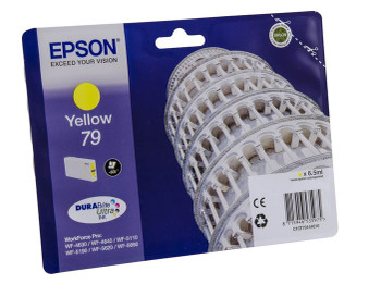Epson 79 Tower Of Pisa Yellow Standard Capacity Ink Cartridge 6.5Ml - C13T791440 C13T79144010