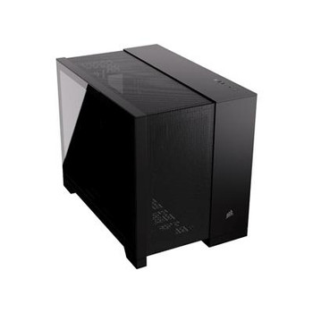 Corsair 2500D Airflow Micro Atx Dual Chamber Tower Case - Black CC-9011263-WW