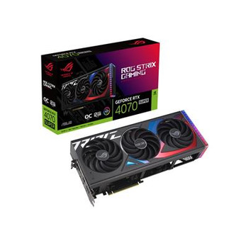 Asus Geforce Rtx 4070 Super Rog Strix Gaming Oc 12Gb Gddr6x/Pci Express 4.0/2670 ROG-STRIX-RTX4070S-O12G-GAMING