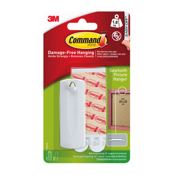 3M Command Sawtooth Picture Hanger 17040 3M70536