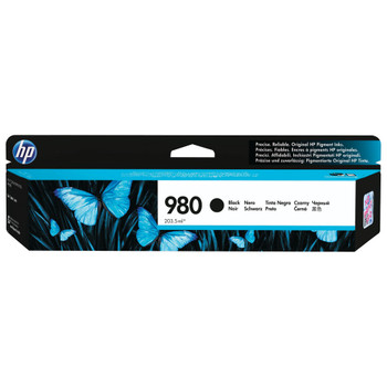 HP 980 Black Inkjet Cartridge 10000 Page Capacity D8J10A HPD8J10A