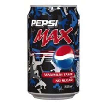 Pepsi Max Drink Can 330Ml Pack 24 402005 0402005