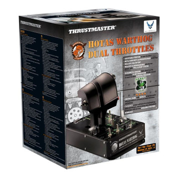 Thrustmaster HOTAS Warthog Dual Throttles Black USB Flight Sim PC 2960739