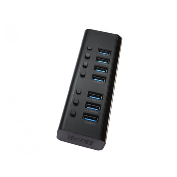 CMS Cables 7 Port USB 3.0 Hub with ABS Shell NLUSB3-7PL