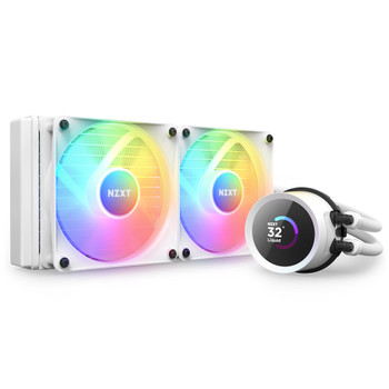 NZXT Kraken 240 White RGB Fans RL-KR240-W1