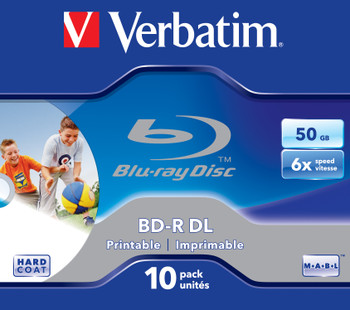 Verbatim 43736 blank Blu-Ray disc BD-R 50 GB 10 pcs 43736