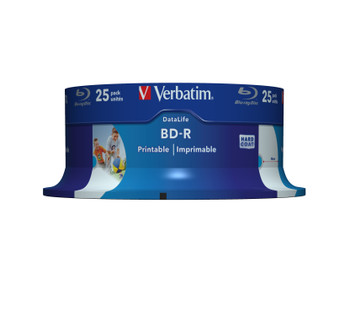 Verbatim 43811 blank Blu-Ray disc BD-R 25 GB 25 pcs 43811