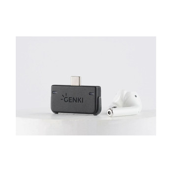 Genki HTGA-GRAY-EU cable gender changer USB-C Bluetooth/USB-C Black Grey HTGA-GRAY-EU