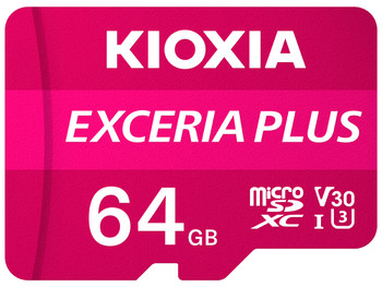 Kioxia Exceria Plus 64 GB MicroSDXC UHS-I Class 10 LMPL1M064GG2