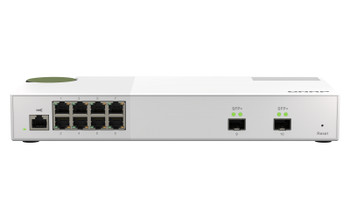 QNAP QSW-M2108-2S network switch Managed L2 2.5G Ethernet 100/1000/2500 Grey QSW-M2108-2S