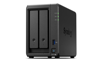 Synology DiskStation DS723+ NAS/storage server Tower Ethernet LAN Black R1600 DS723+