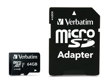 Verbatim Pro 64 GB MicroSDXC UHS Class 10 47042